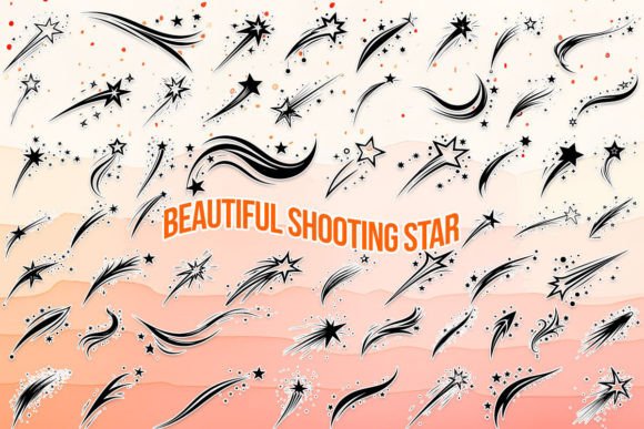 Beautiful Shooting Star Font: Celestial Typography for Scroll-Stopping Marketing