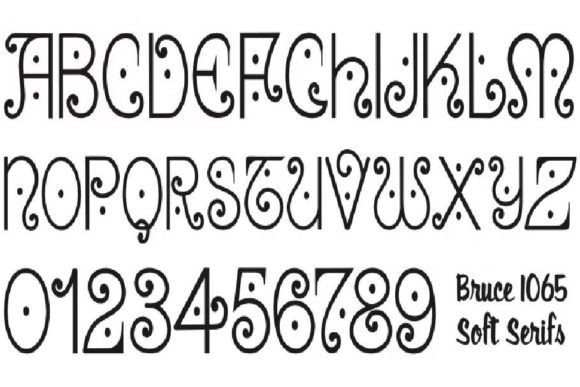 Bruce 1065: A Victorian Serif Font for Elegant Web Design