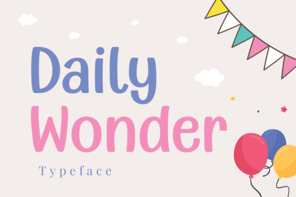 Daily Wonder: A Playful Script Font for Creative Designs