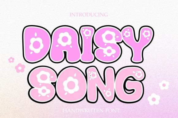 Daisy Song: A Stylish Valentine’s Font for Creative Designs