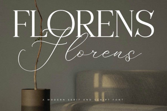 Florens Duo: A Font Duo for Sophisticated Branding and Elegant Design