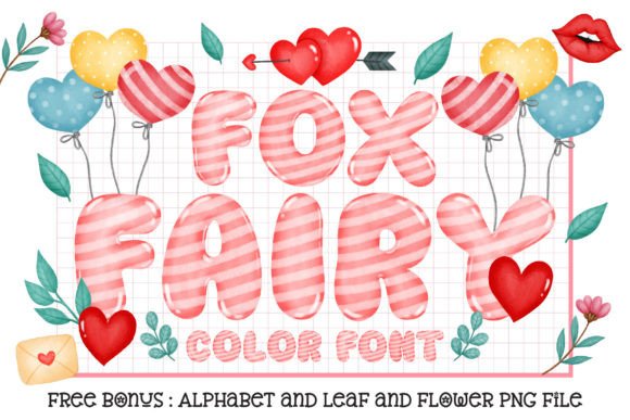 Fox Fairy: A Cute and Fun Color Font for Scroll-Stopping Marketing