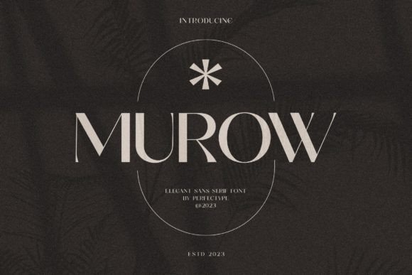 How I Used the Murow Serif Font to Elevate a Boutique Brand Identity