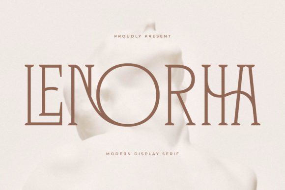 Lenorha: A Serif Font That Brings Elegance to Branding Projects