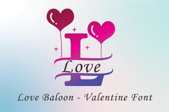 Love Baloon: A Whimsical Decorative Font for Creative Designs
