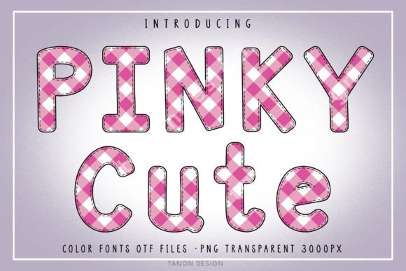 Pinky Cute: A Soft, Romantic Font for Valentine’s Day and Love-Themed Designs