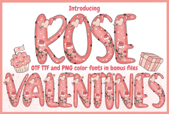 Rose Valentines: A Decorative Font That Adds Romance to Campaign Designs
