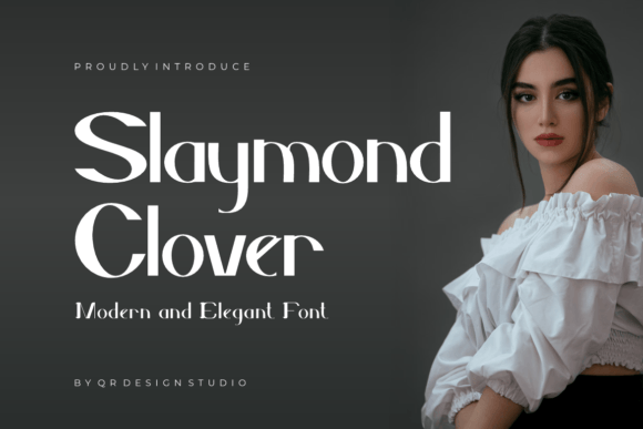 Slaymond Clover: A Bold Serif Font for Elegant Editorial Design