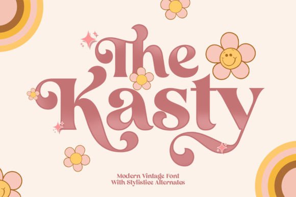 The Kasty: A Modern Serif Font for Bold Branding and Social Media Design