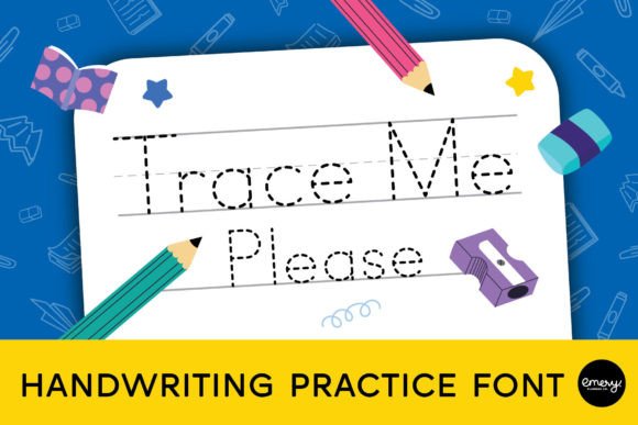 Trace Me Please Font: A Decorative Typeface for Business Branding